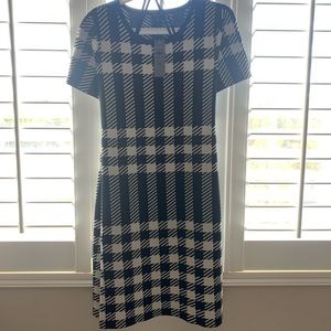 NWT Plaid Ann Taylor Dress Petite Large